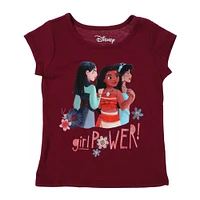 kid's disney princess™ girl power graphic tee