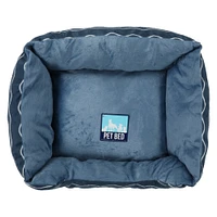 printed cuddler pet bed 21in x 16in