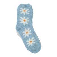 3-pack ladies fuzzy slipper socks