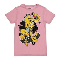 the simpsons™ bart simpson skateboard graphic tee