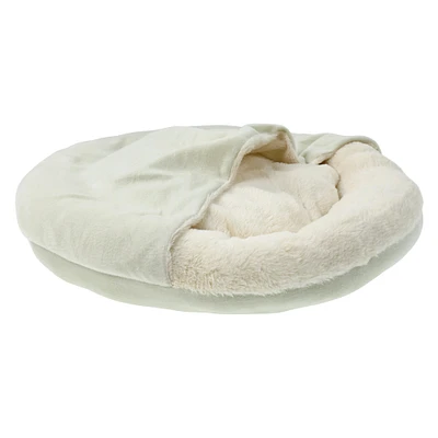 round canopy pet bed 19.69in