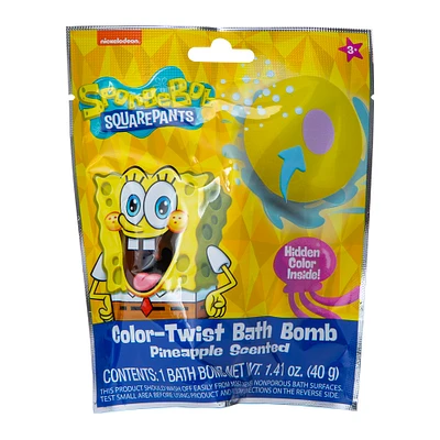 spongebob squarepants™ pineapple scented bath bomb