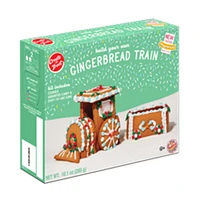 build your own gingerbread train kit