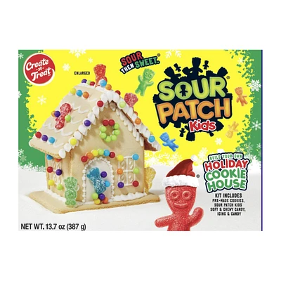 sour patch kids® build your own holiday cookie house kit