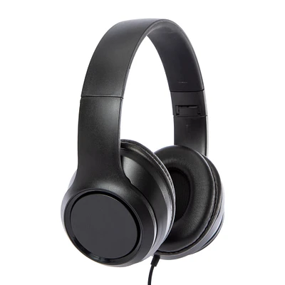 superior stereo wired headphones w/ mic