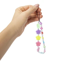 beaded phone charm