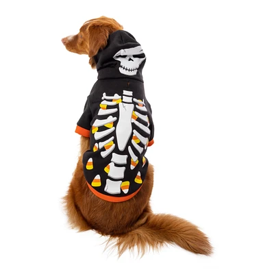 halloween pet costume hoodie - pumpkin spice latte