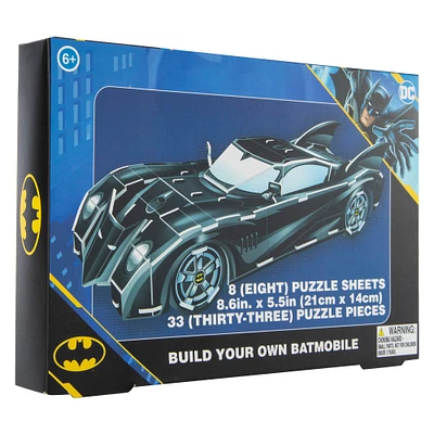 DC® batman™ build your own batmobile 3D puzzle 33-piece