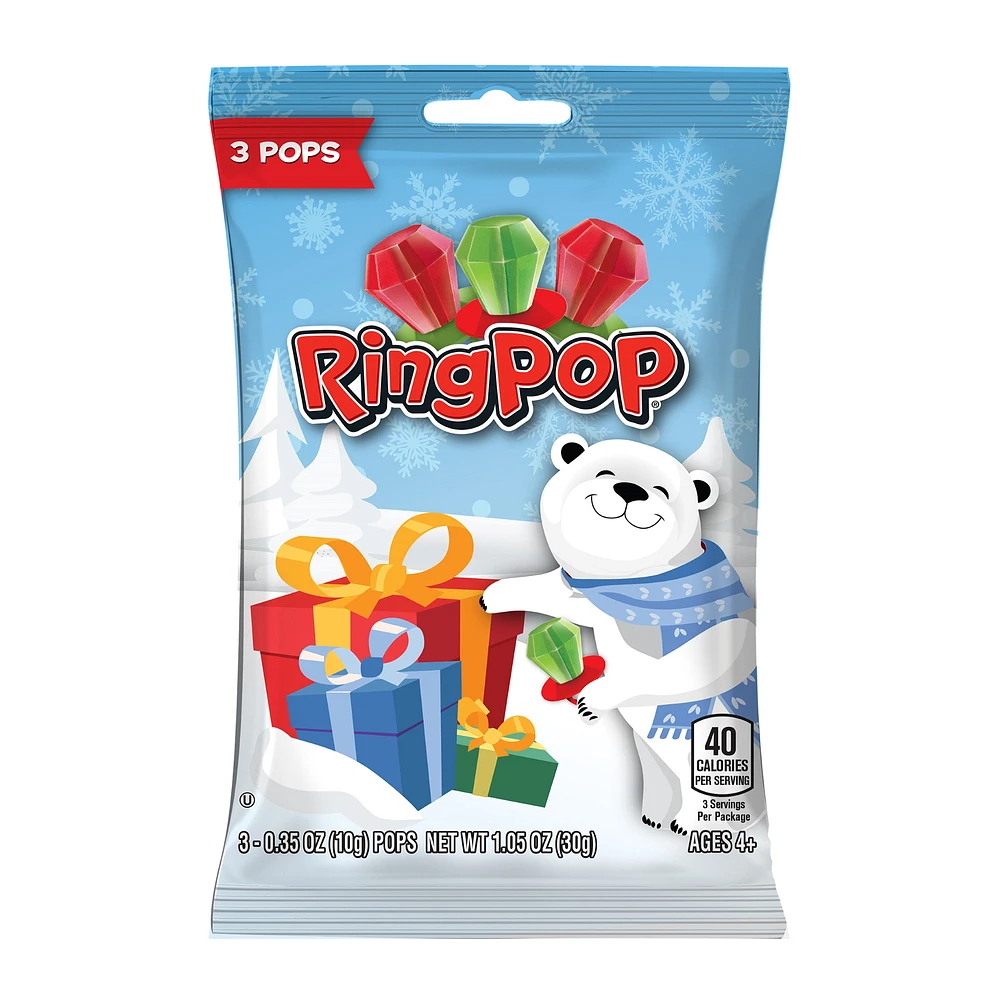 holiday ringpop® 3-pack