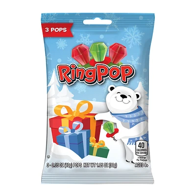 holiday ringpop® 3-pack