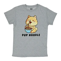 anime 'pup noodle' graphic tee