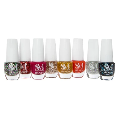 smoke & mirrors nail polish tower glitz & glam 8-piece