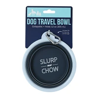 tie dye dog travel bowl, collapsible 12oz