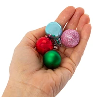 mini christmas tree ornaments 16-count