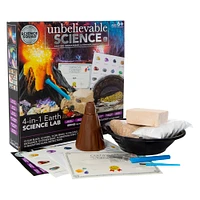 science squad® 4-in-1 earth science lab kit
