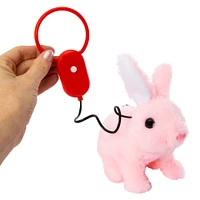 plush pet with remote control leash