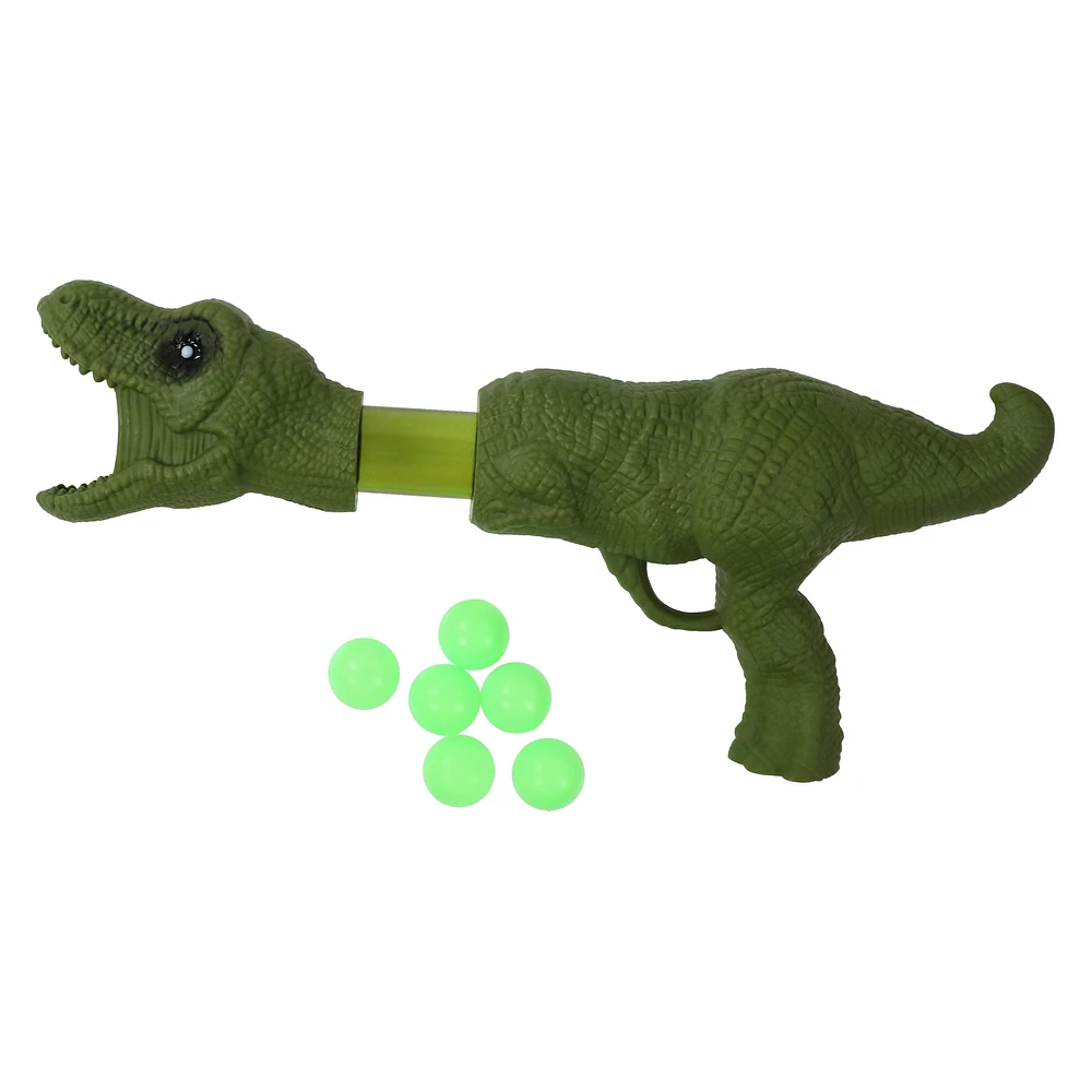 animal pump action ball blaster toy