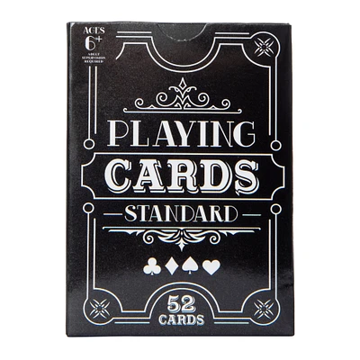 standard playing cards deck 52-count