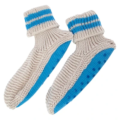 ladies knit sweater bootie slipper socks