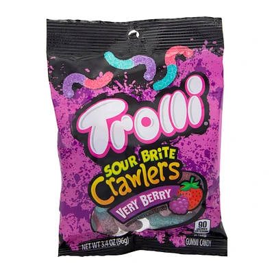 trolli® sour brite crawlers very berry gummi candy 3.4oz