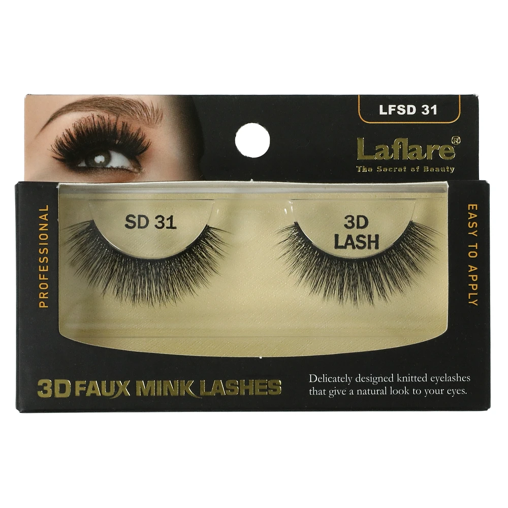 3D faux mink false lashes