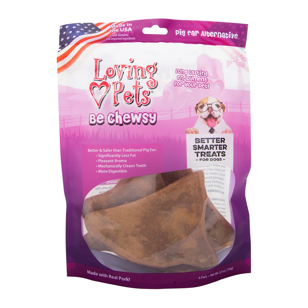 loving pets® pig ear alternative dog treats 5.5oz