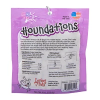 loving pets® foundations® small dog, puppy, and training treats, chicken recipe 4oz