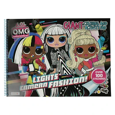 l.o.l. surprise™ o.m.g. jumbo coloring & activity book with over 100 stickers