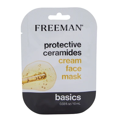 freeman® basics protective ceramides cream face mask 0.33oz