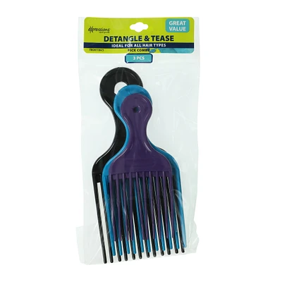 pick combs 3-pack
