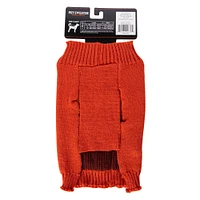 'pumpkin spice' fall pet sweater