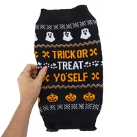 halloween pet sweater for big dogs