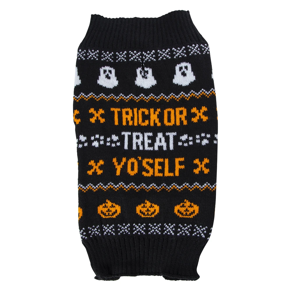 halloween pet sweater