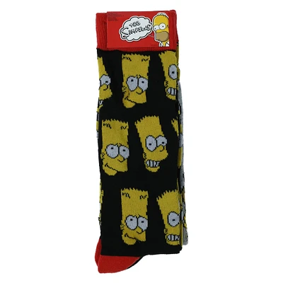 2-pack young men's the simpsons™ crew socks