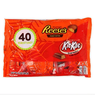 Reese's® & Kitkat® Snack Size Assortment 40-Count