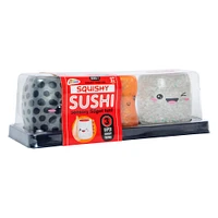 squishy sushi series 2 sensory toy set 3-piece