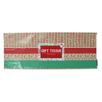 14-count assorted christmas gift tissue 20in