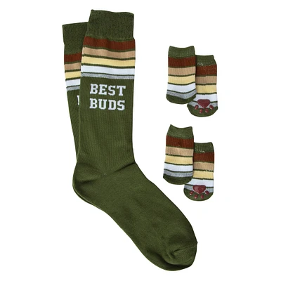 mens pet & owner matching socks set