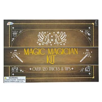 magic magician kit with 120 tricks & tips