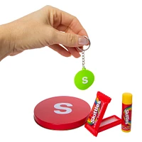 skittles® flavored lip gloss beauty tin set