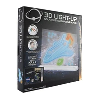 3d light-up solar system drawing board