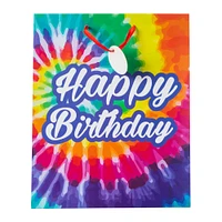 groovy birthday gift bag 12.75in x 10.37in