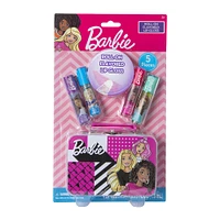 barbie™ roll-on flavored lip gloss 4-pack w/ tin