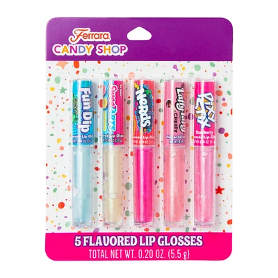ferrara® candy shop flavored lip gloss 5-pack