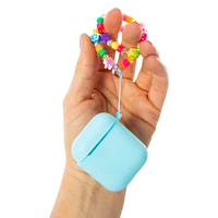 silicone AirPods® case with charm