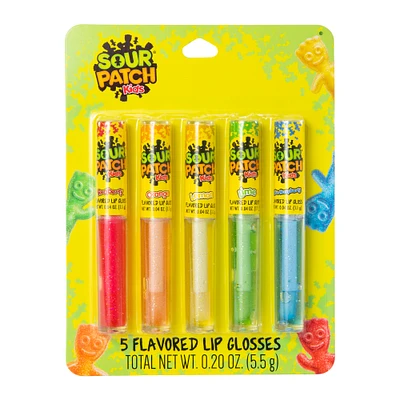 sour patch kids® flavored lip gloss 5-pack