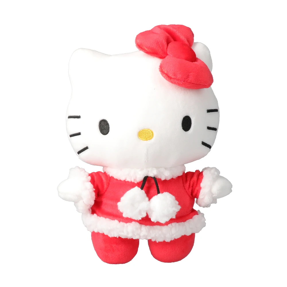 hello kitty® christmas plush 8in