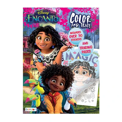 Disney Encanto color & trace activity book