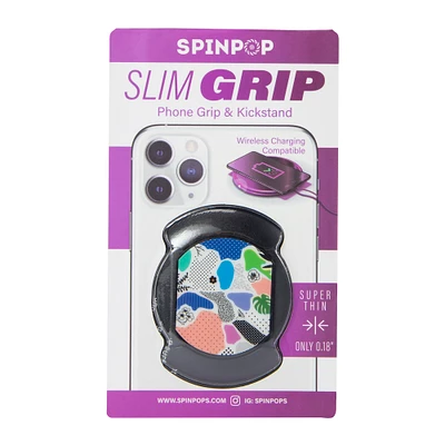 spinpop slim grip phone & kickstand