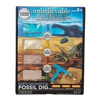 the science squad® unbelievable science earth excavation fossil dig STEM kit